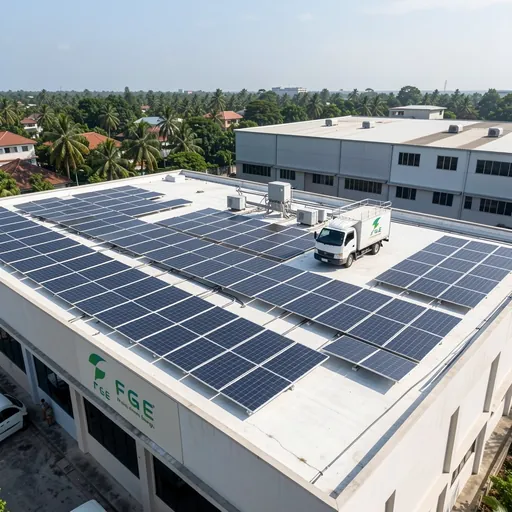Commercial solar installation service in Kerala